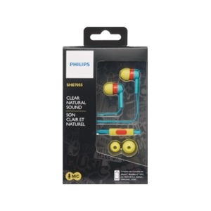 slide 1 of 1, Philips Indies In-Ear Headphones, Multi-Color, 1 ct