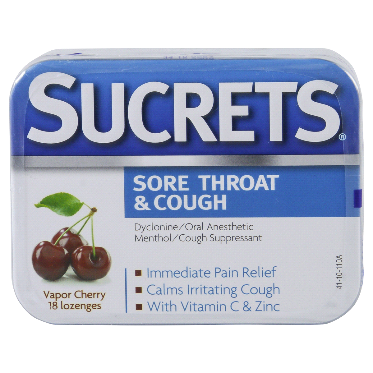 slide 1 of 2, Sucrets Complete Lozenges, 18 ct