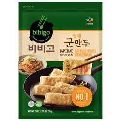 Bibigo Glass Noodle, Pork, Beef & Vegetable Dumplings 28 oz