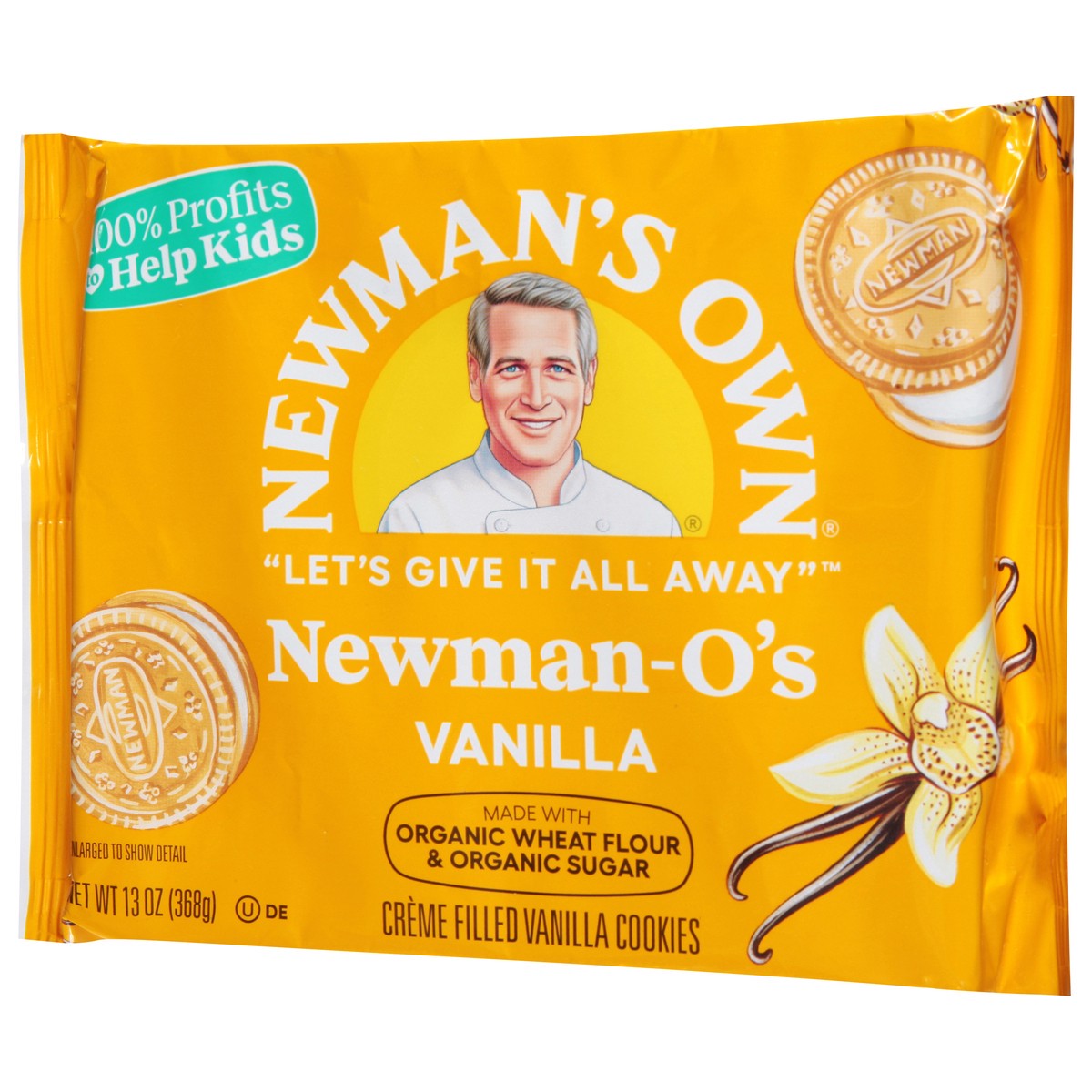 slide 9 of 9, Newman's Own Organic Cookie, 13 oz