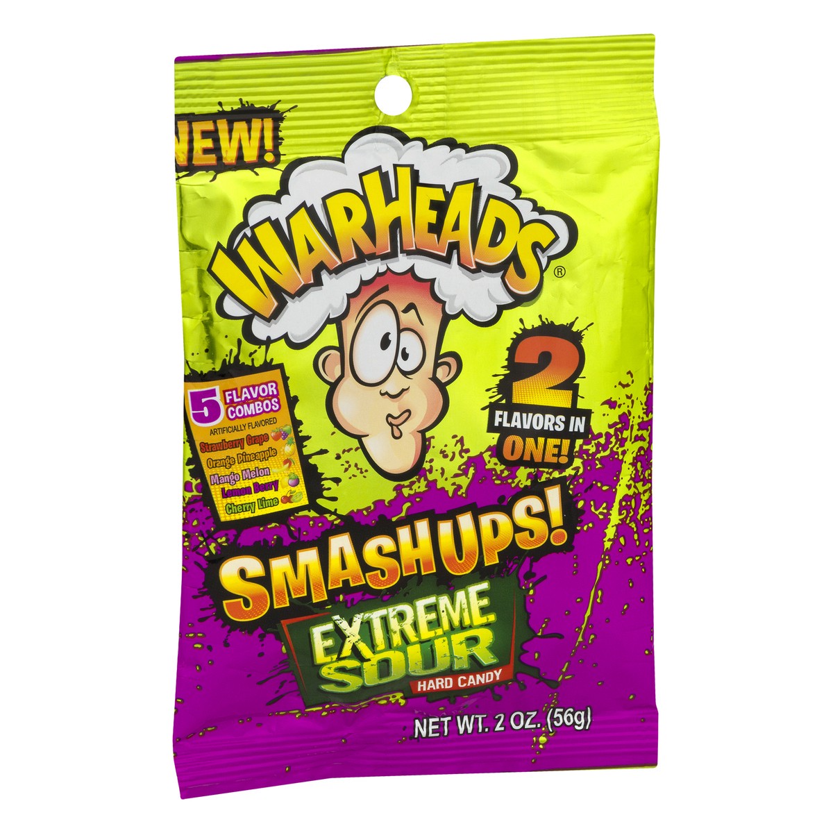 slide 2 of 10, Warheads Smashups! Extreme Sour Hard Candy 2 oz, 2 oz