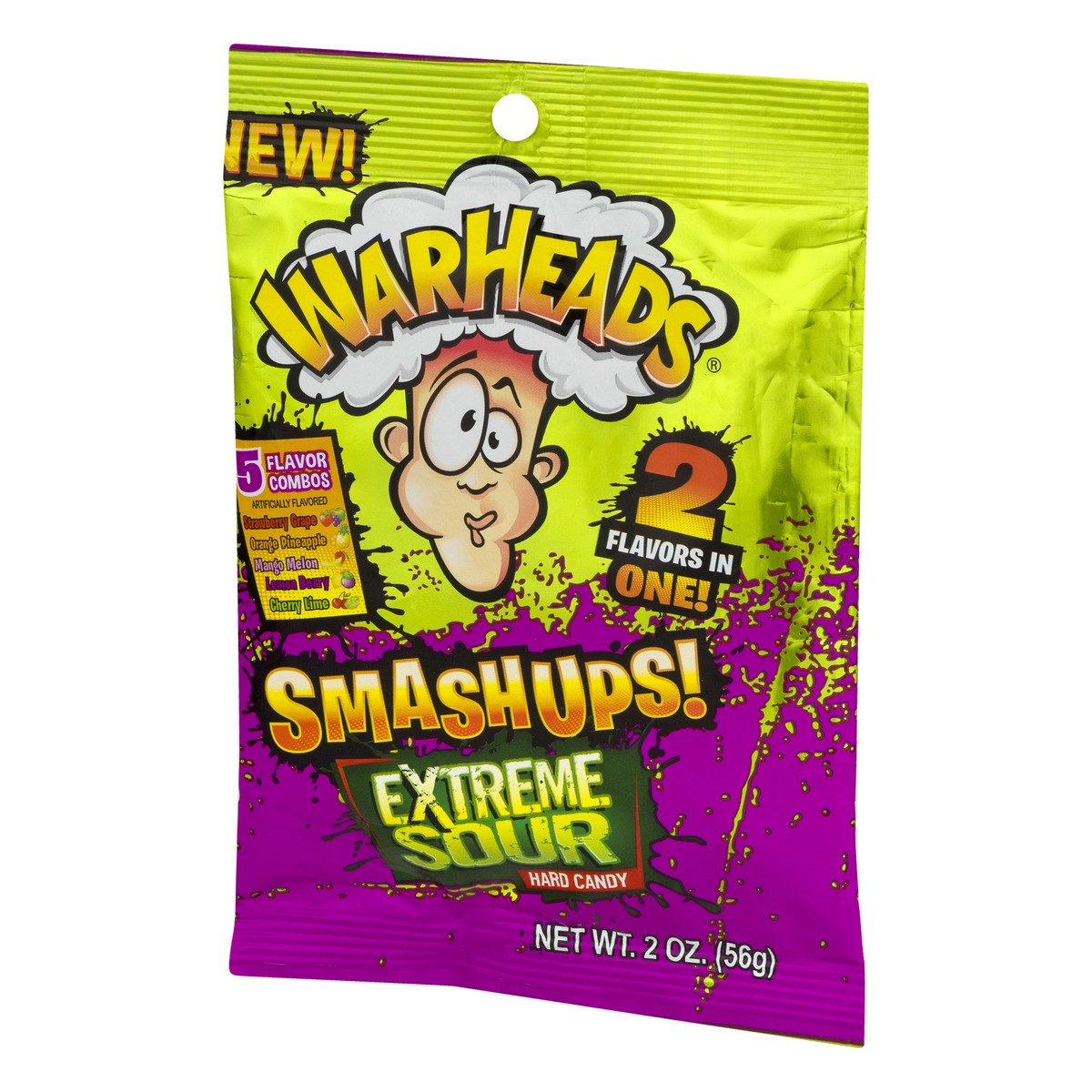 slide 3 of 10, Warheads Smashups! Extreme Sour Hard Candy 2 oz, 2 oz