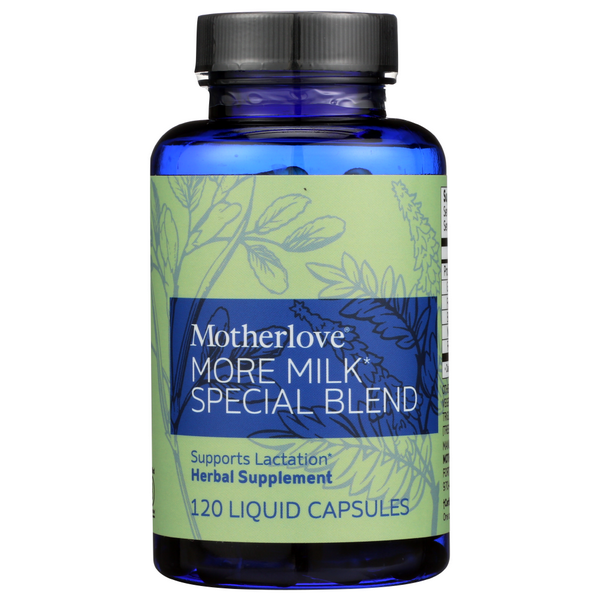 slide 1 of 1, Motherlove Herbal More Milk Special Blend Herbal Supplement, 120 ct