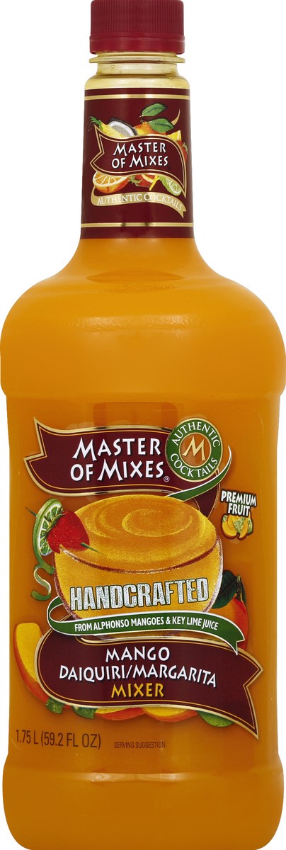 slide 1 of 1, Master of Mixes Mango Daiq/Marg Mix - 1.75 liter, 1.75 liter