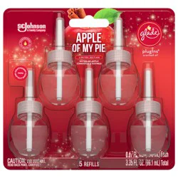 Glade PlugIns Apple of My Pie Scented Oil Refill 5 - 0.67 fl oz Refills