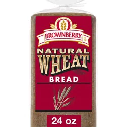 Brownberry Wheat Bread, 24 oz, Wheat Bread, Bag