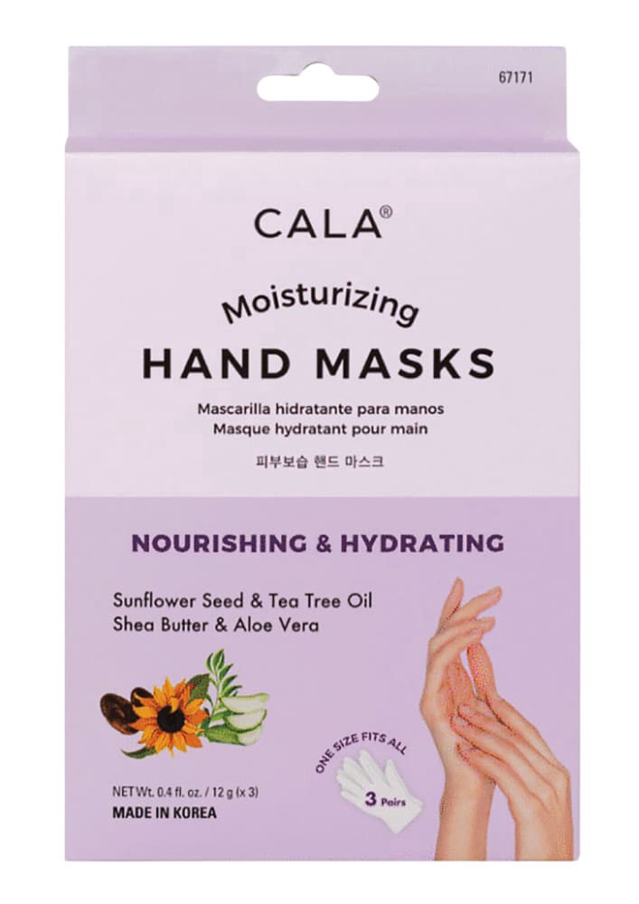 slide 1 of 1, CALA® Moisturizing Hand Masks, 3 ct