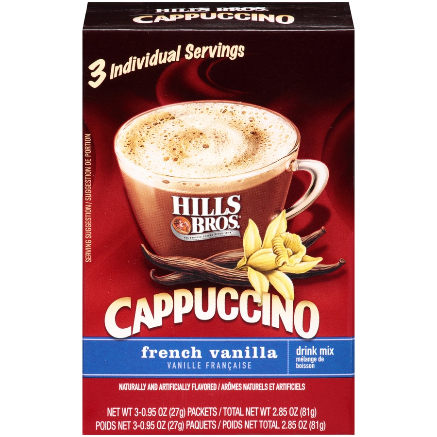 slide 1 of 1, Hills Bros. Hill Bro Capp Fr Van, 2.85 oz