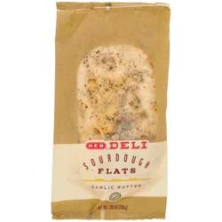 H-E-B Deli Sourdough Flatbread - Garlic Butter