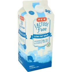 H-E-B Lactose Free 1% Low Fat Milk