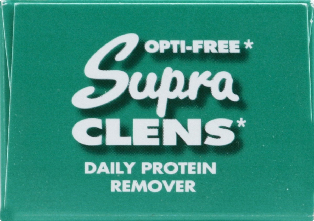 slide 2 of 6, Opti-Free Supra Clens Daily Contact Lens Protein Remover, 3 ml