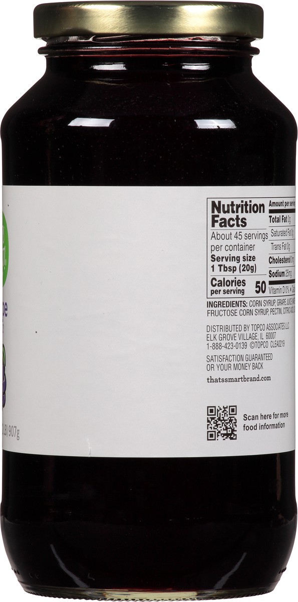 slide 12 of 18, That's Smart! Grape Jelly 32 oz, 32 oz