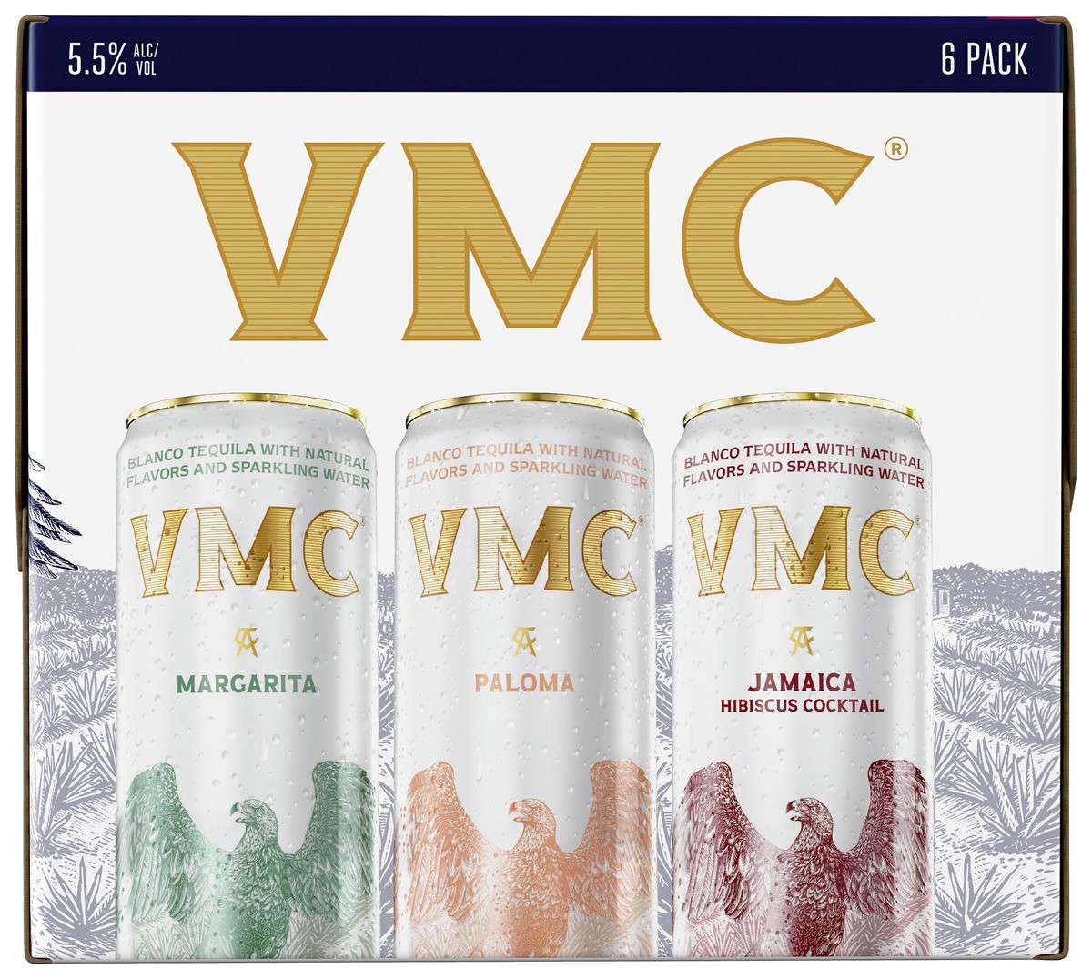 slide 6 of 8, VMC Hard Seltzer Variety Pack, 6 ct; 12 oz