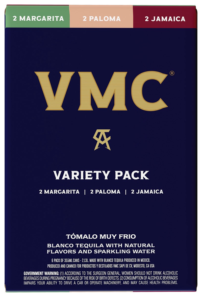 slide 3 of 8, VMC Hard Seltzer Variety Pack, 6 ct; 12 oz