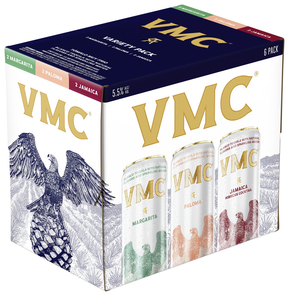 slide 2 of 8, VMC Hard Seltzer Variety Pack, 6 ct; 12 oz