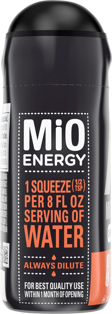 slide 6 of 11, MiO Energy Tropical Fusion Naturally Flavored with other natural flavors Liquid Water Enhancer Drink Mix with Caffeine & B Vitamins Bottle, 1.62 fl oz