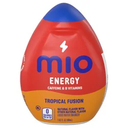 mio Energy Tropical Fusion Flavored with other natural flavor Liquid Water Enhancer, 1.62 fl oz Bottle