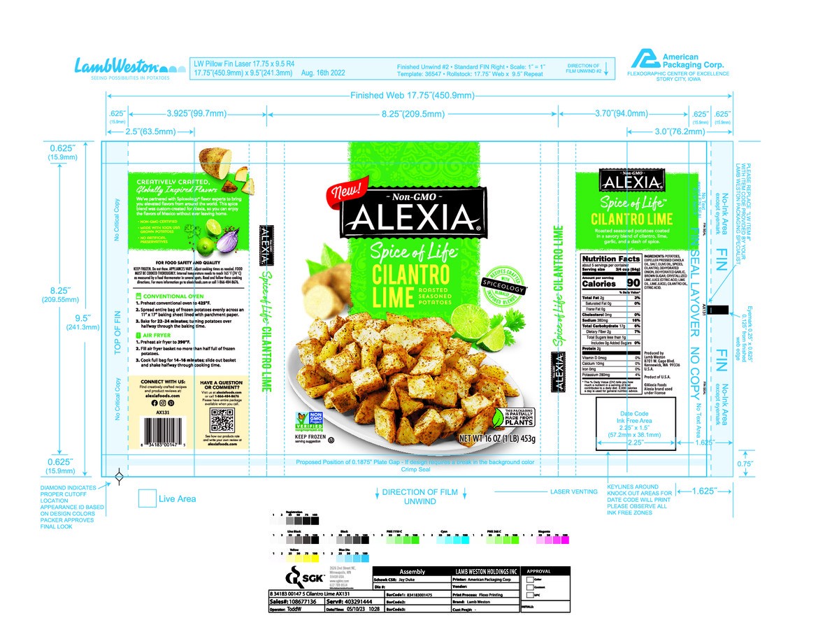 slide 6 of 7, Alexia Spice of Life Cilantro Lime, 16 oz., 16 oz