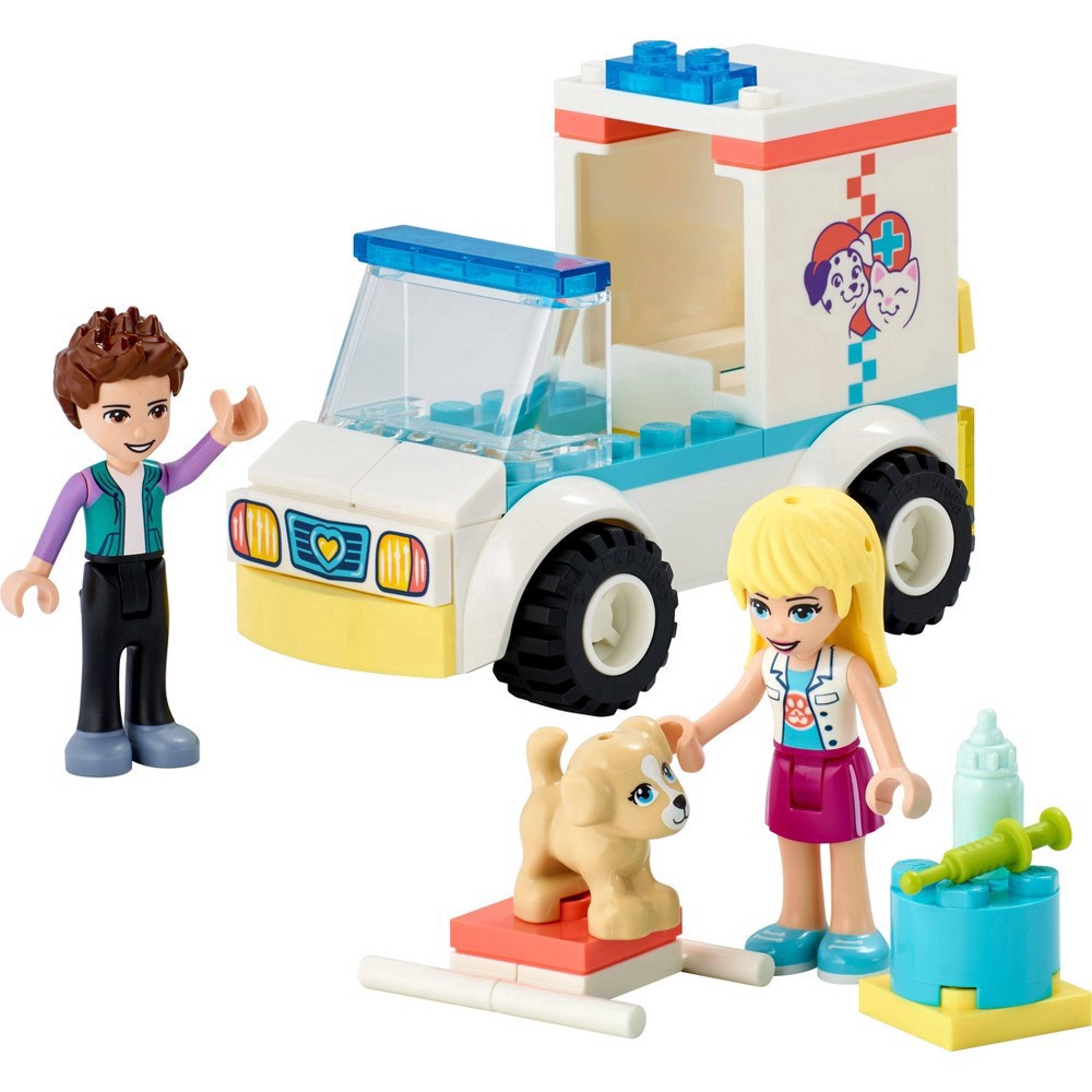 slide 5 of 5, LEGO Friends Pet Clinic Ambulance 41694 Building Kit, 1 ct