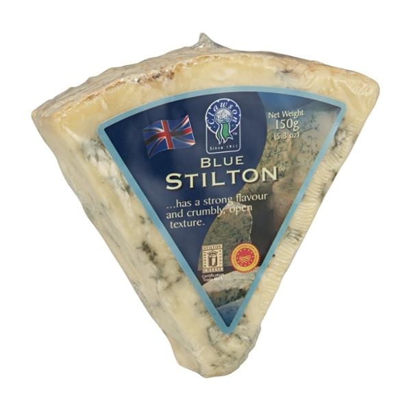 slide 1 of 1, Long Clawson Blue Stilton Cheese Wedge, 5.3 oz