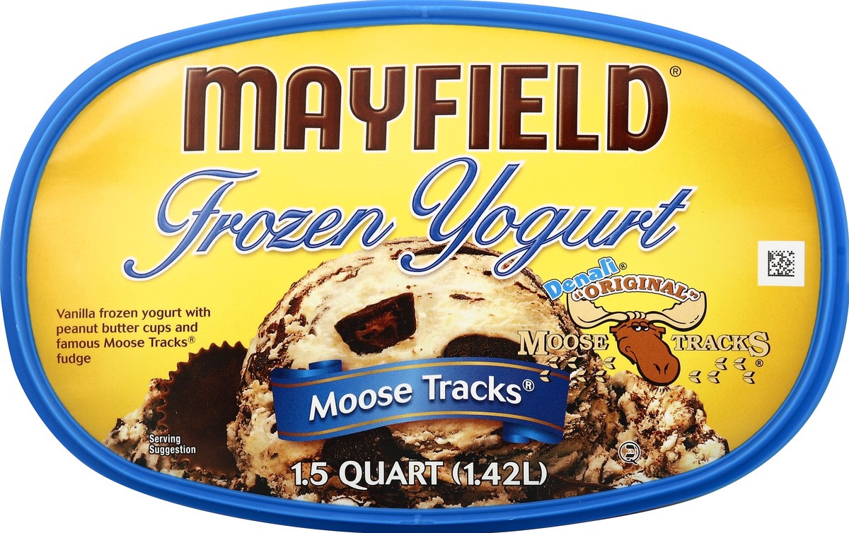 slide 4 of 4, Mayfield Creamery Moose Tracks Frozen Yogurt 1.5 qt, 1.5 qt