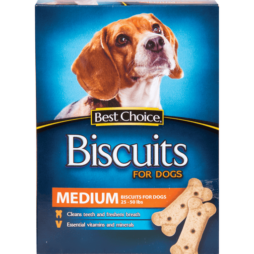 slide 1 of 1, Best Choice Medium Basted Dog Biscuit, 26 oz