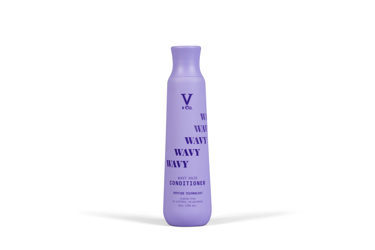 slide 1 of 5, V&Co. Wavy Hair Conditioner 12 fl oz, 12 fl oz