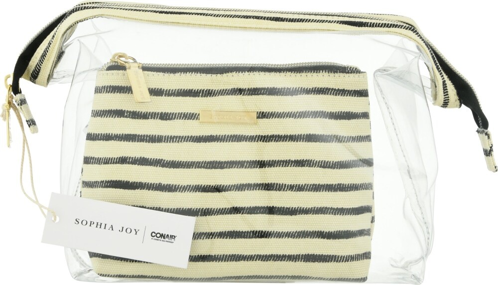 slide 1 of 1, Sophia Joy Stripes Frame Clutch Set, 2 ct