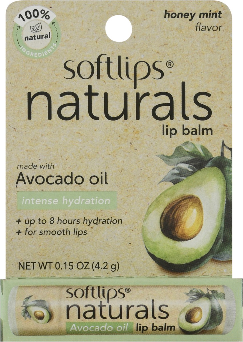 slide 6 of 9, Softlips Avocado Naturals Lip Balm, 0.15 oz