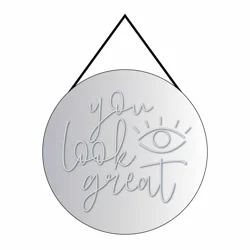 New View You Look Great Mirror 6x6