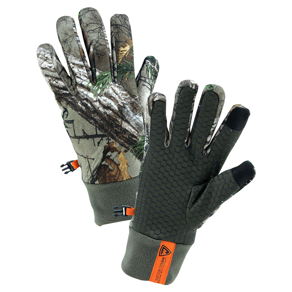 slide 1 of 1, Real Tree Fleece Camouflage Glove, 1 ct