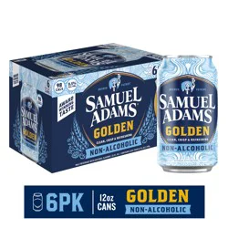 Samuel Adams Golden Non-Alcoholic Beer, Alcohol Free (12 fl. oz. Can, 6pk.)