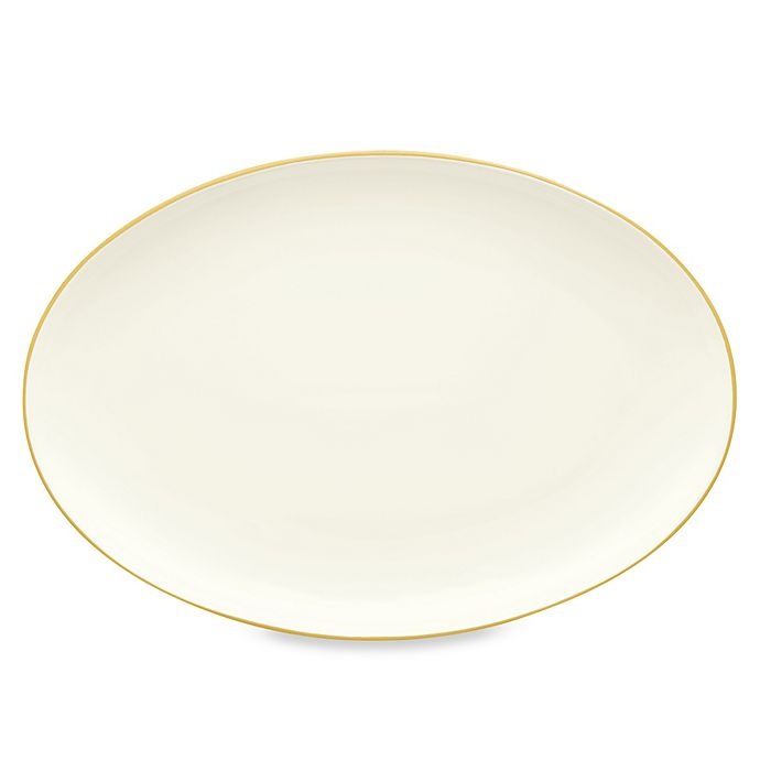 slide 1 of 1, Noritake Colorwave Oval Platter - Mustard, 16 in