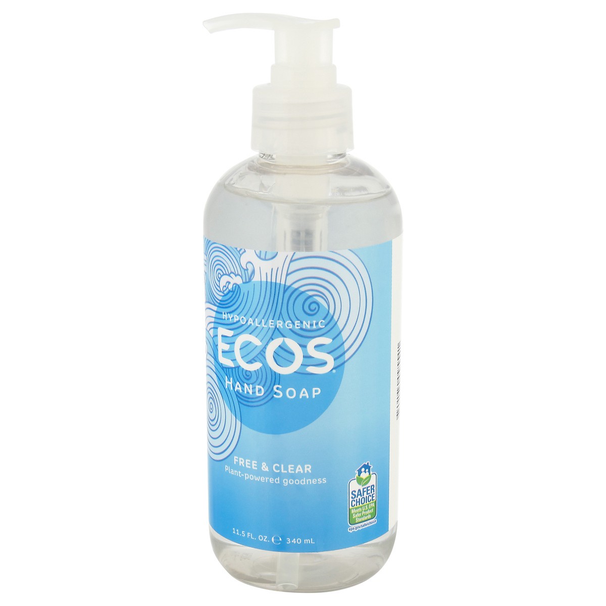 slide 6 of 9, ECOS Plant Powered Free & Clear Hand Soap 11.5 fl oz, 11.5 oz