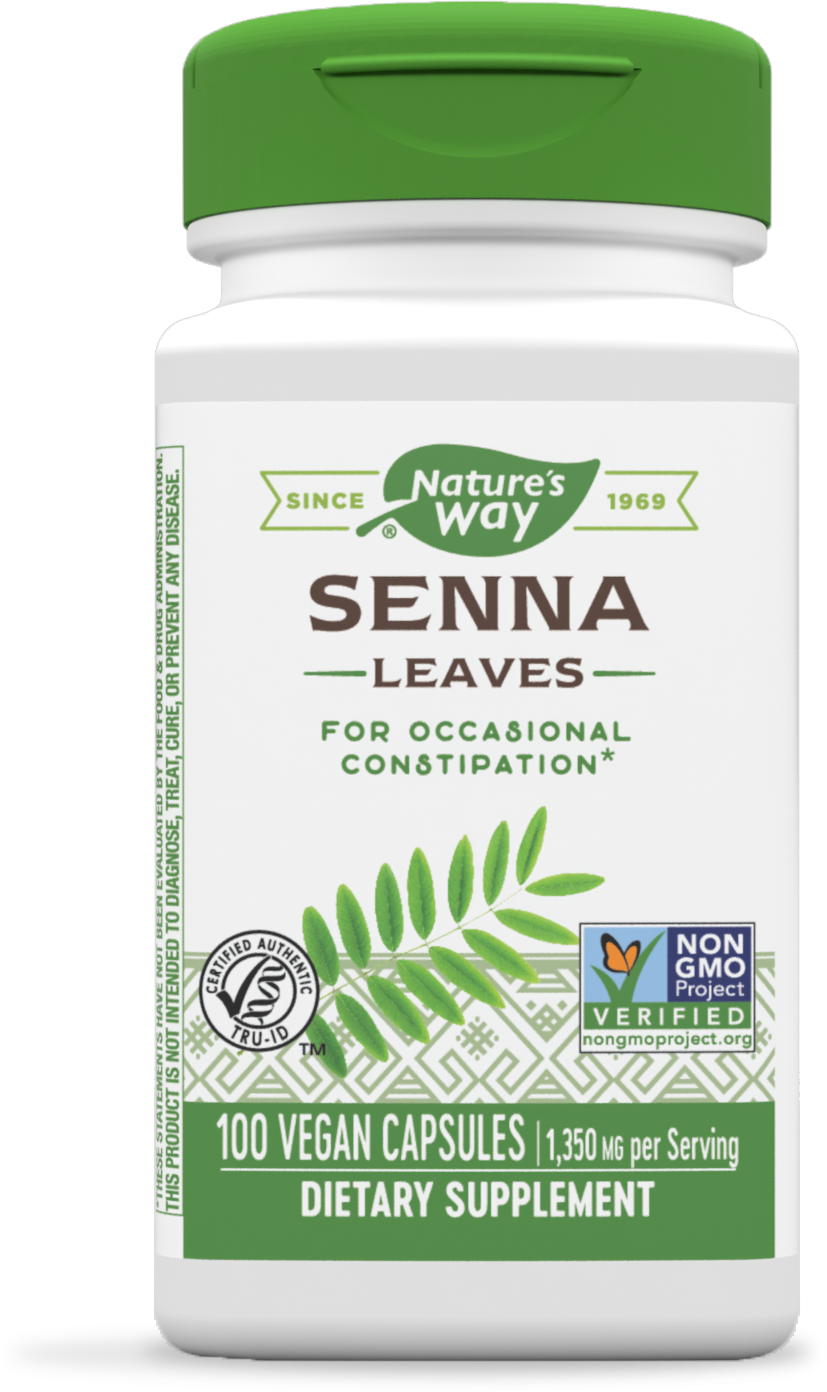 slide 1 of 2, Nature's Way Senna Leaves, 100 ct