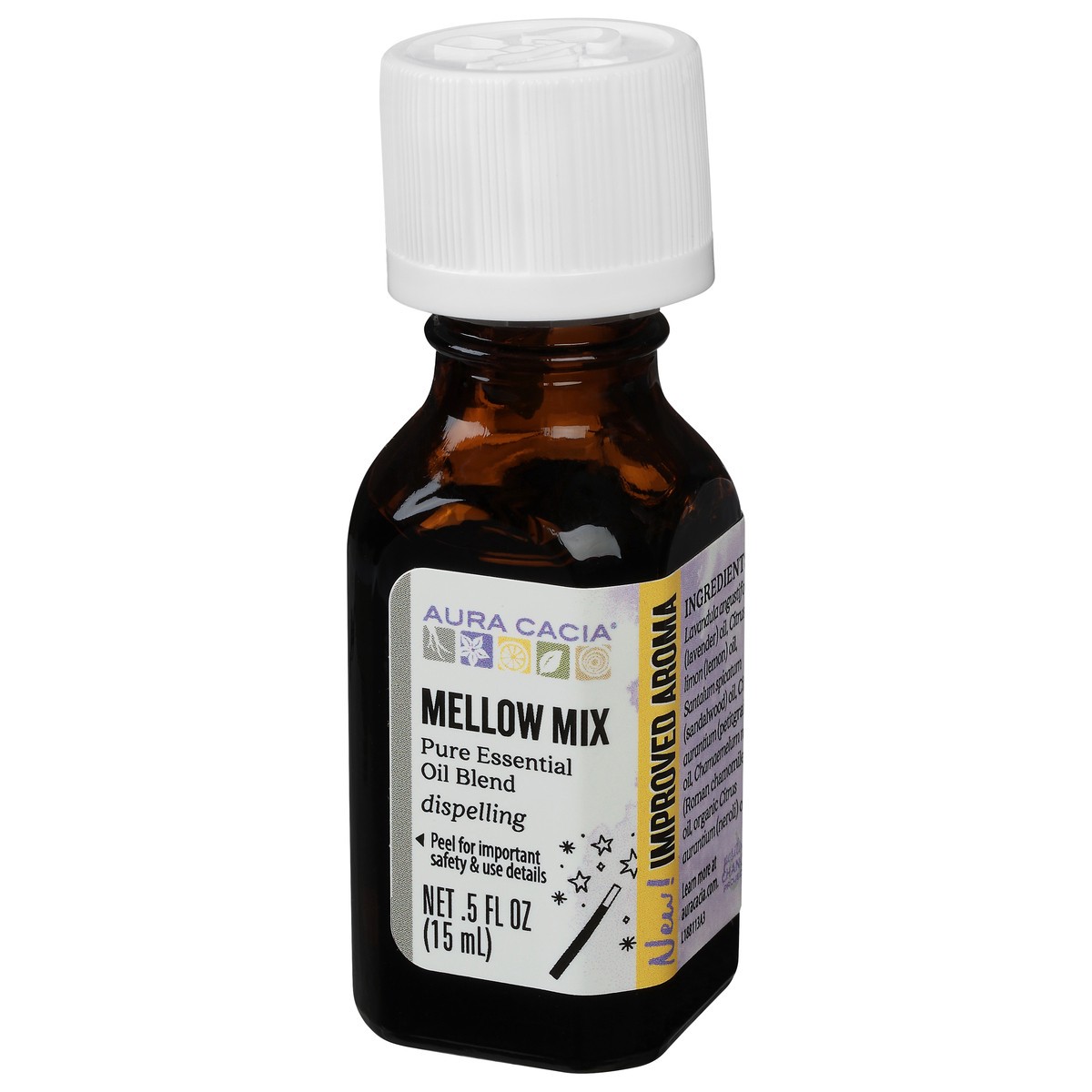 slide 3 of 9, Aura Cacia Mellow Mix Essential Oils Blend, 0.5 oz