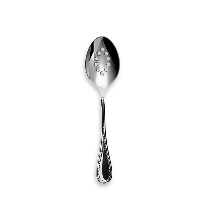 slide 1 of 1, Gourmet Settings Promise Slotted Serving Spoon, 1 ct