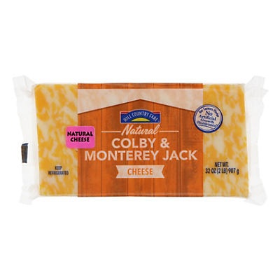 slide 1 of 1, Hill Country Fare Colby Jack Cheese, 32 oz
