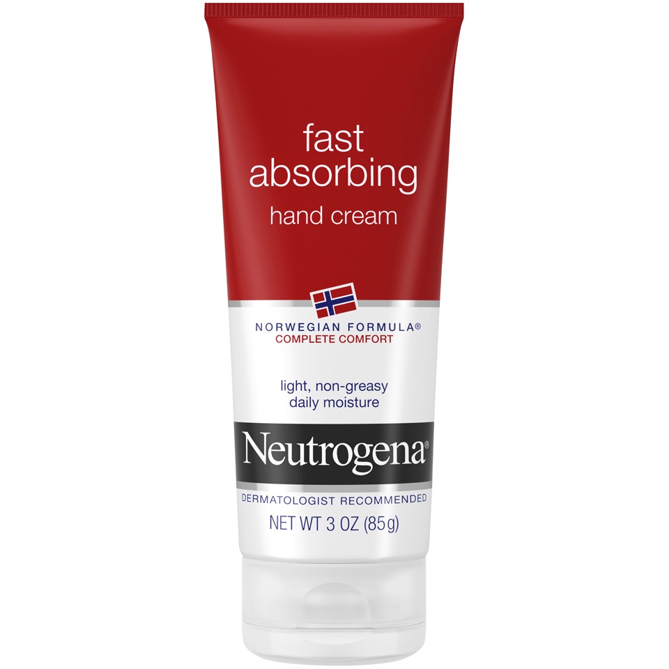 slide 1 of 6, Neutrogena Norwegian Formula Fast Absorbing Hand Cream, 3 oz