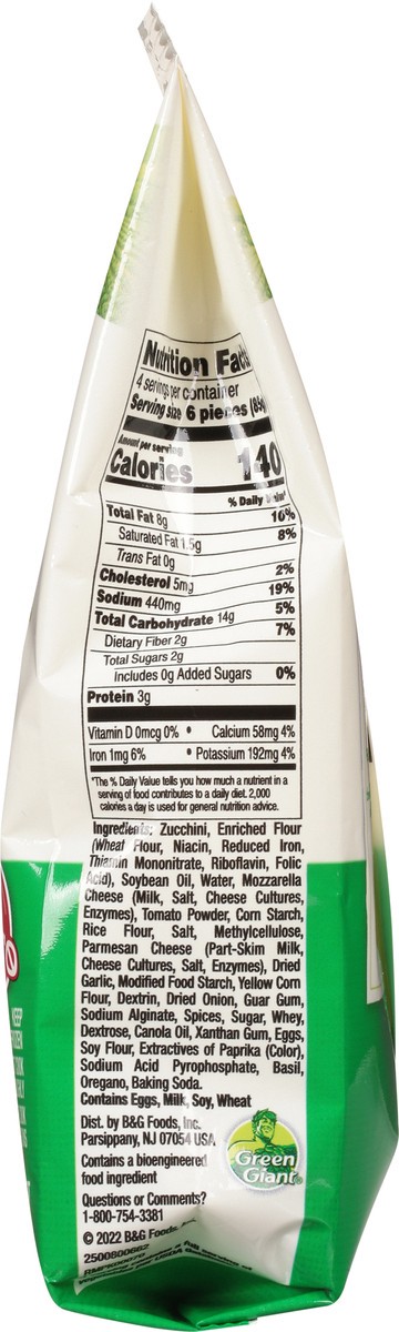 slide 12 of 13, Green Giant Zucchini Tots, Pizza, 12 oz