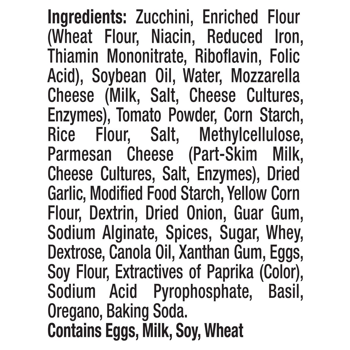 slide 13 of 13, Green Giant Zucchini Tots, Pizza, 12 oz