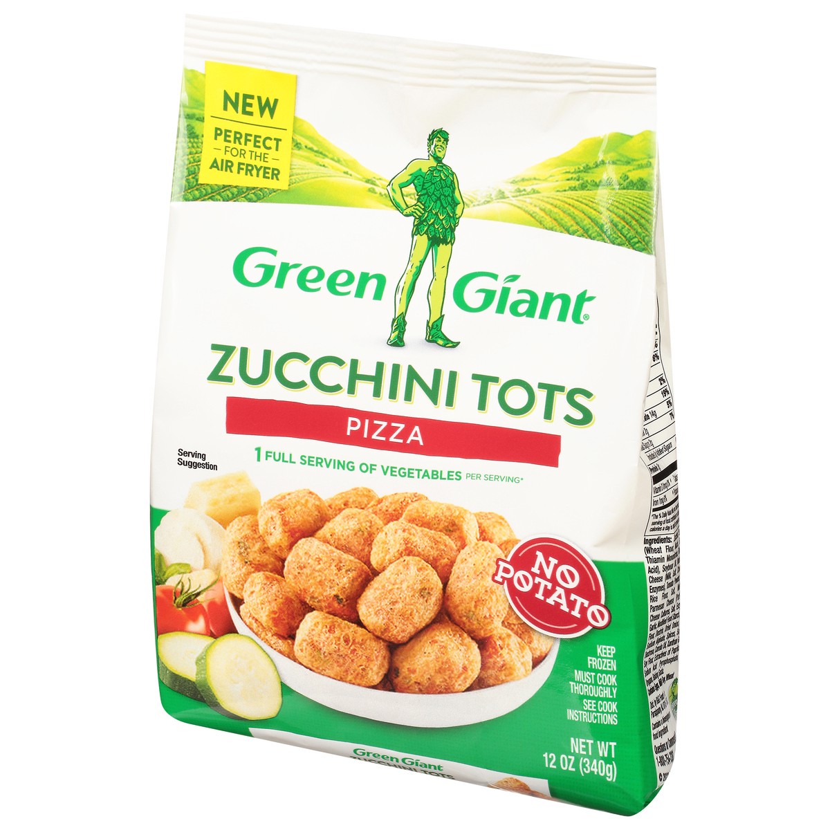 slide 9 of 13, Green Giant Zucchini Tots, Pizza, 12 oz