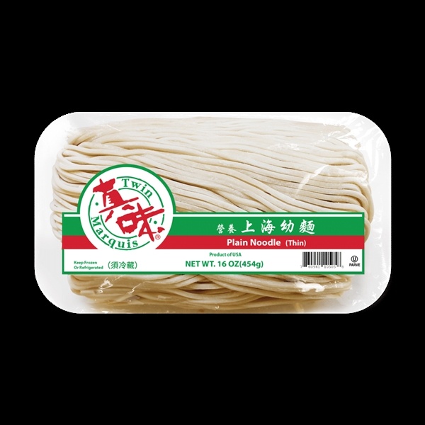 slide 1 of 1, Twin Marquis Tm Plain Noodles(Thin), 16 oz