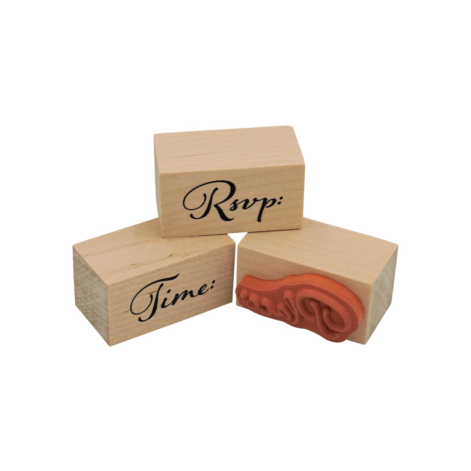 slide 2 of 5, Join Us Wood Stamp Set By Recollections, 3.5 in x 1 in