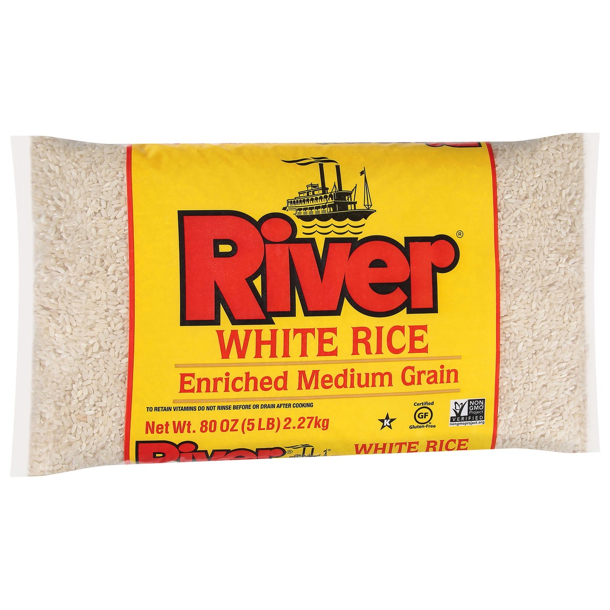 slide 7 of 9, River Enriched Medium Grain White Rice 80 oz, 80 oz