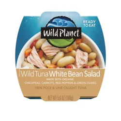 Wild Planet White Bean And Tuna Salad 5.6Oz