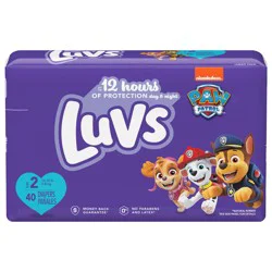 Luvs Diapers Size 2 40 Count