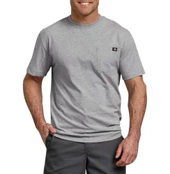 Dickies Men's Heavyweight Short Sleeve T-Shirt - Heather Gray