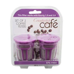 COUNTERTOP CAFE Countertop Café Single Serve Coffee Filter- 2 ct