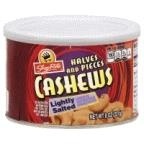 slide 1 of 1, ShopRite Low Sodium Cashew Halves & Pieces, 8 oz